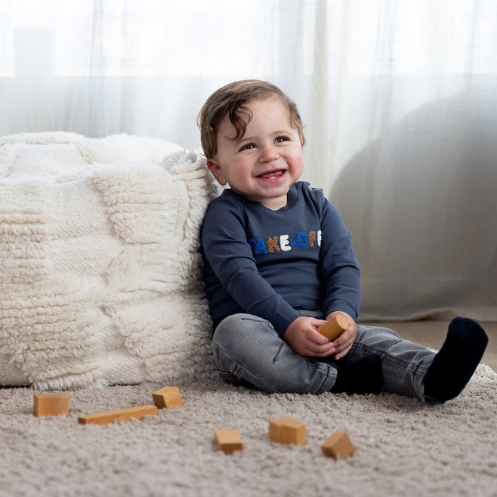 Longsleeve Navy - lets get going