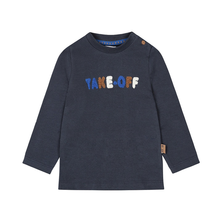 Longsleeve Navy - lets get going