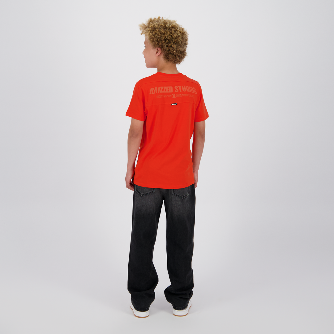 T - shirt Hogan Red orange Regular