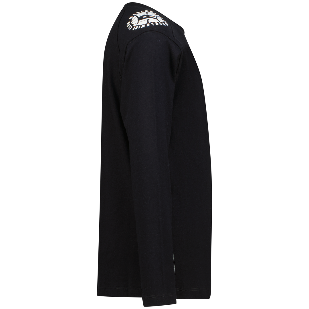 Longsleeve Hubbs Deep Black Boxy