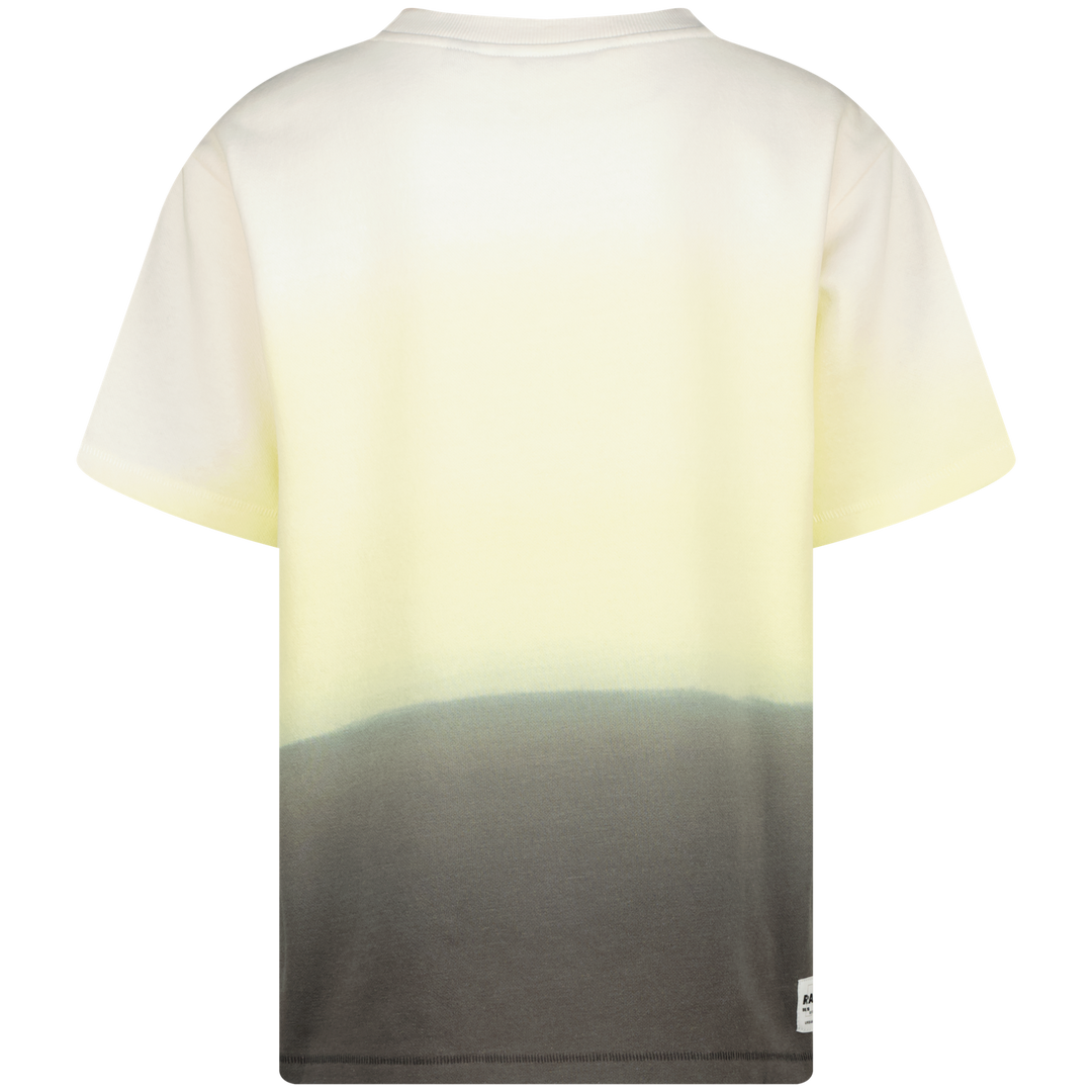 T - shirt Horizon Pastel Lime Short high waist