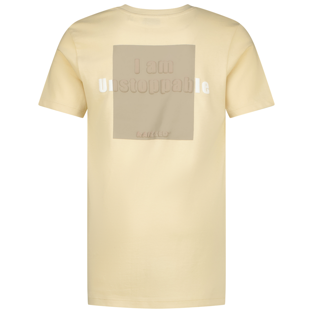 T - shirt Hannus Miran sand Regular