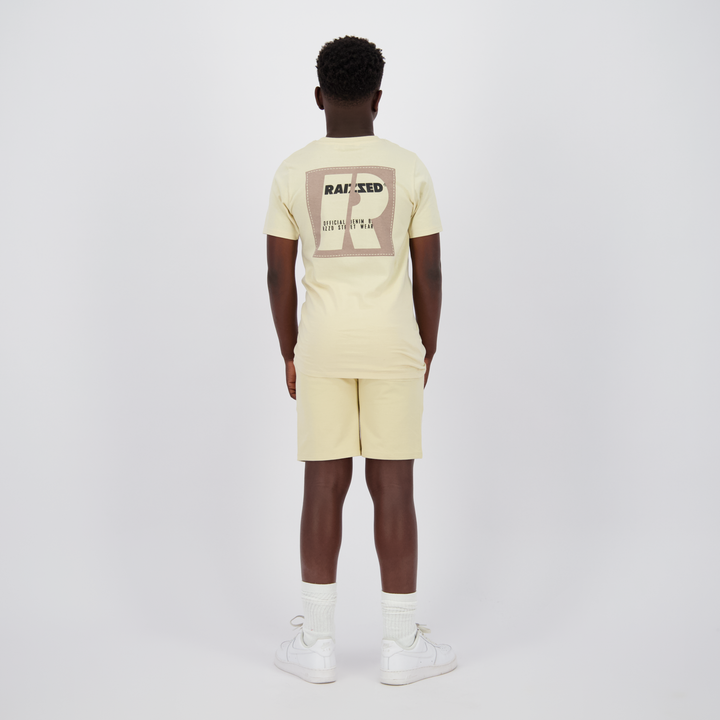 T - shirt Hoosic Miran sand Regular