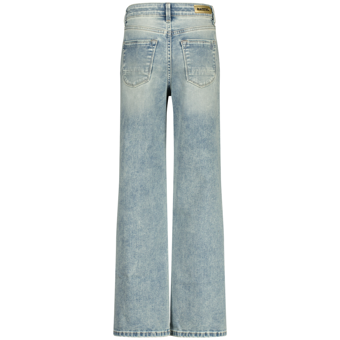 Spijkerbroek Mississippi Light Blue Stone Wide leg