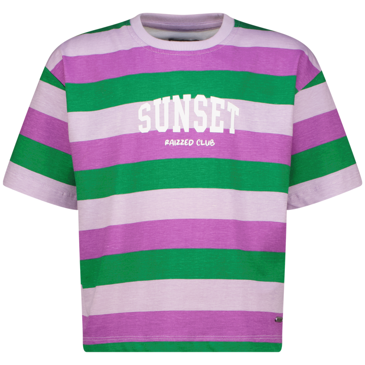 T - shirt Farah Wave lilac Baggy