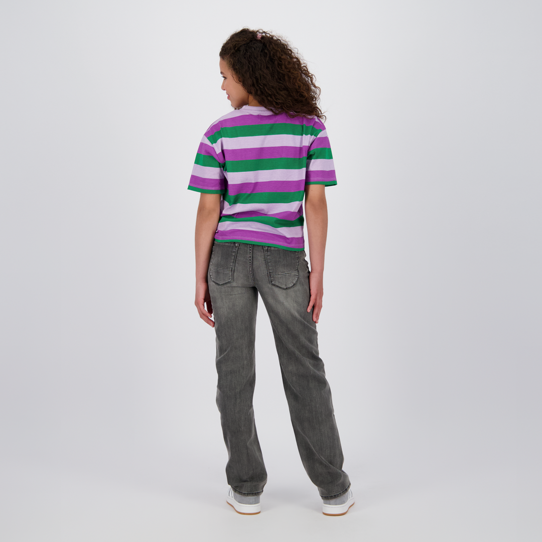 T - shirt Farah Wave lilac Baggy