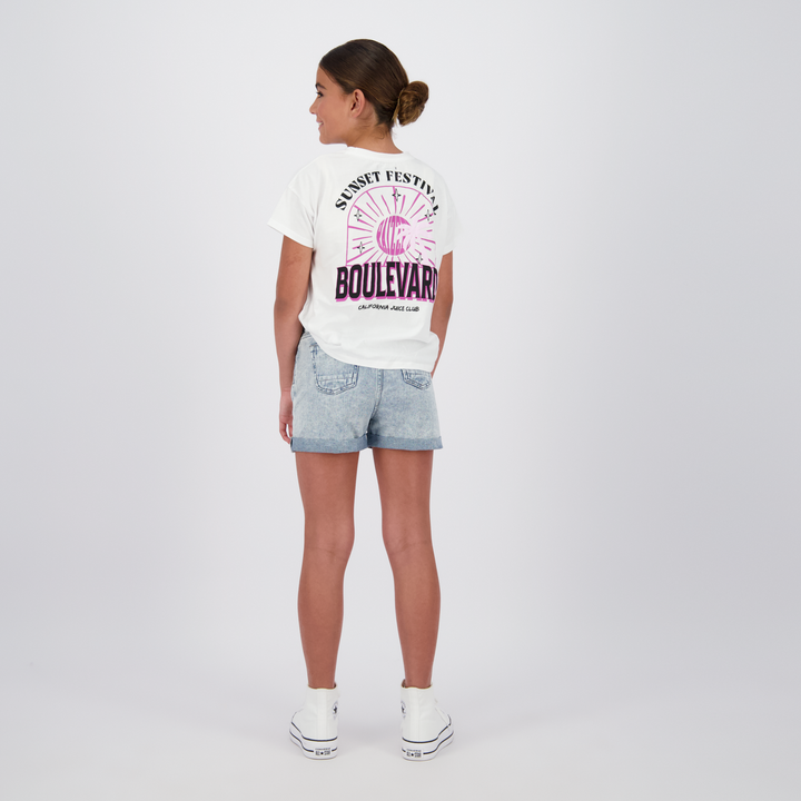 T-Shirt Kiara Real Weiß Komfort