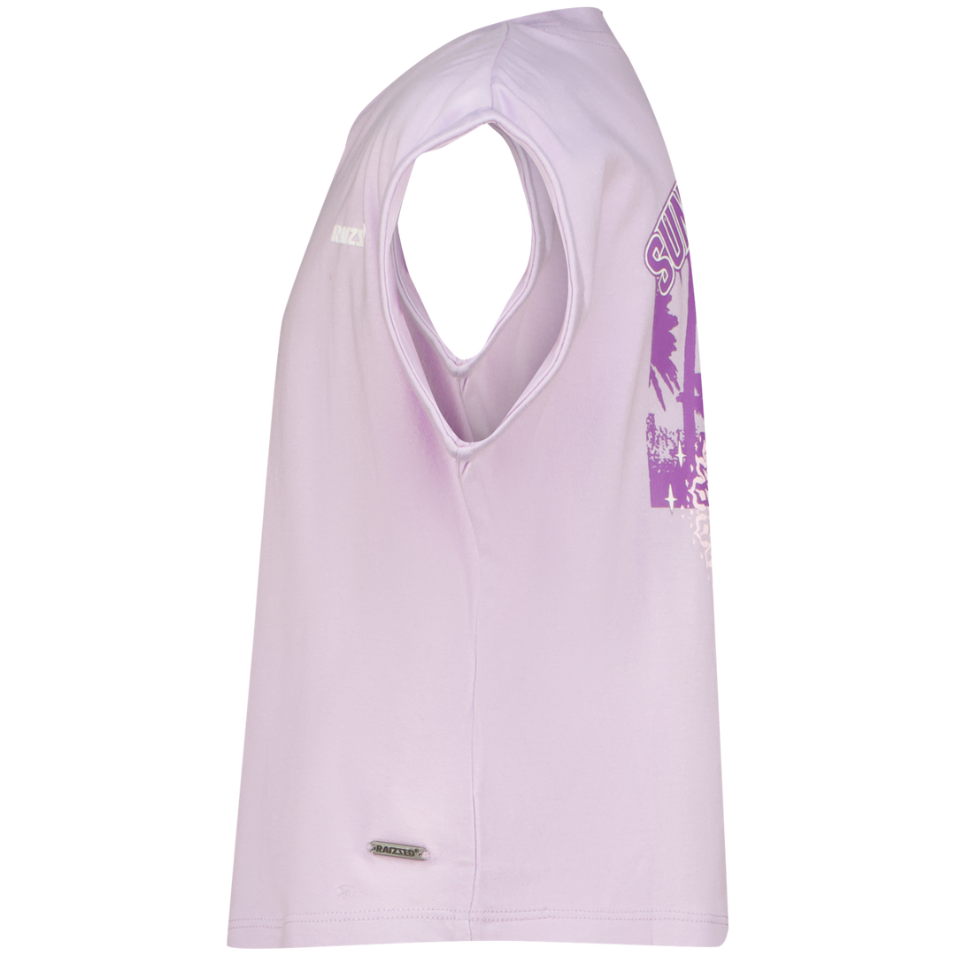T - shirt Julot Wave lilac Baggy