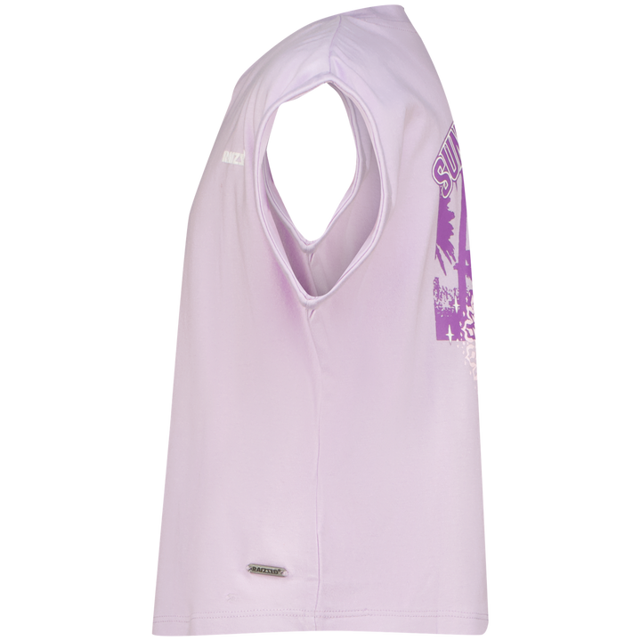 T - shirt Julot Wave lilac Baggy