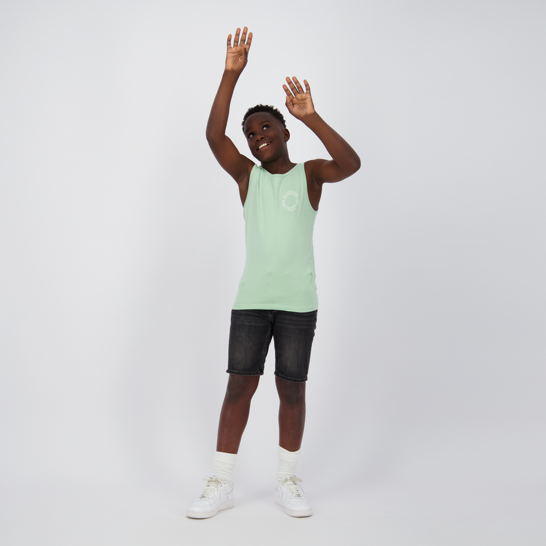 Tanktop Hank Soft green Sleeveless