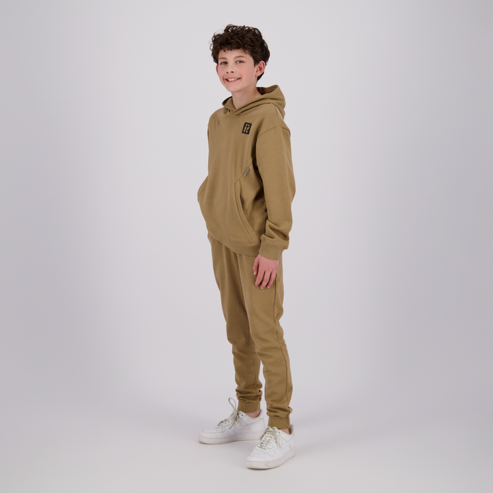 Trui Oak brown Hooded