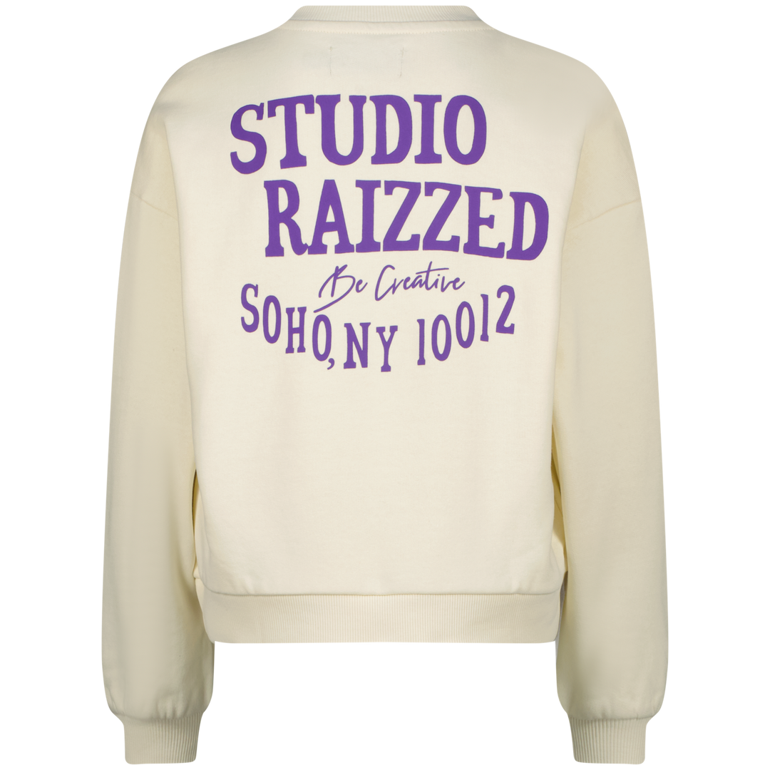 Trui Macroon white Baggy