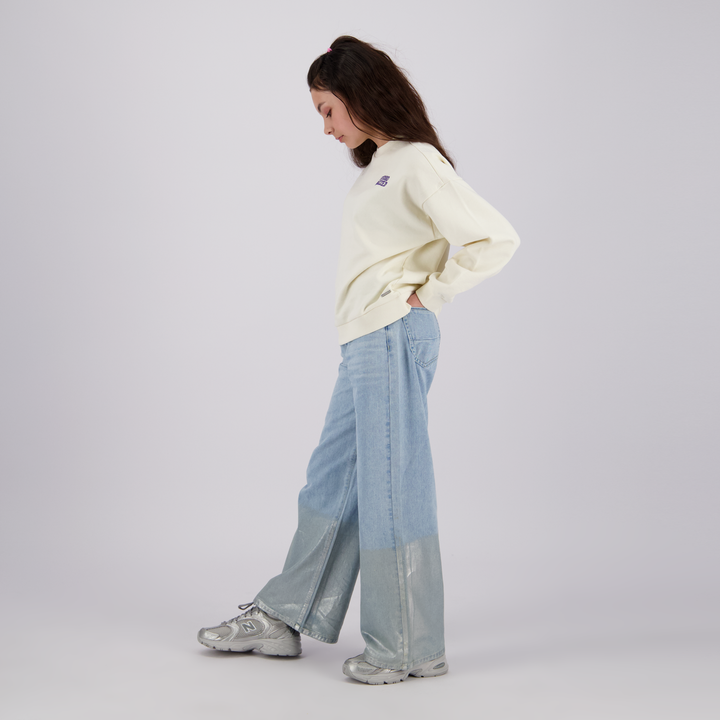 Trui Macroon white Baggy