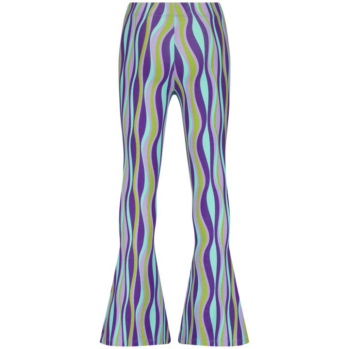Broek Deep purple Flare
