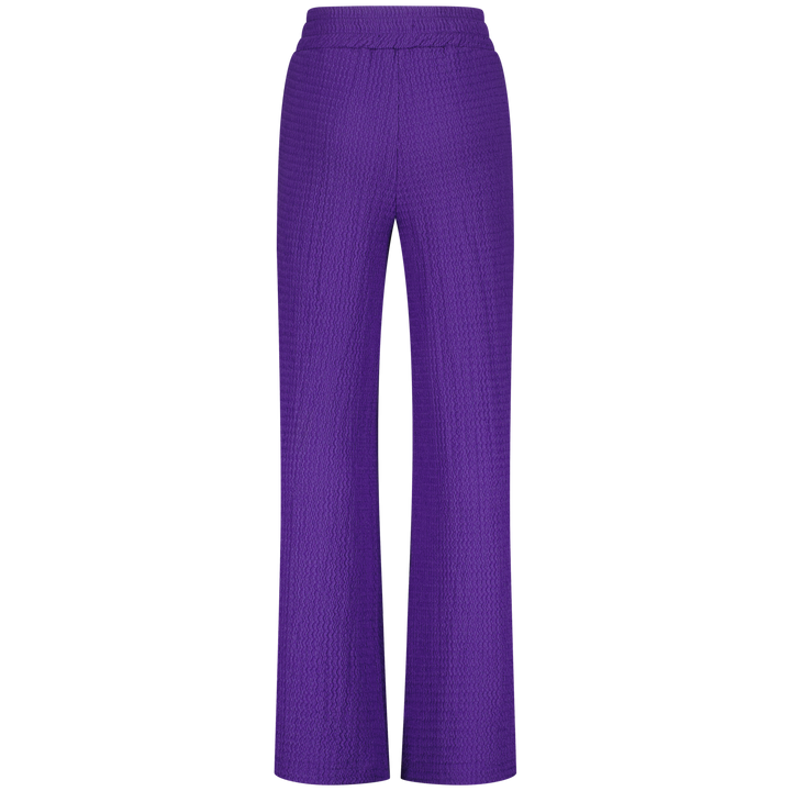 Broek Deep purple Wide leg