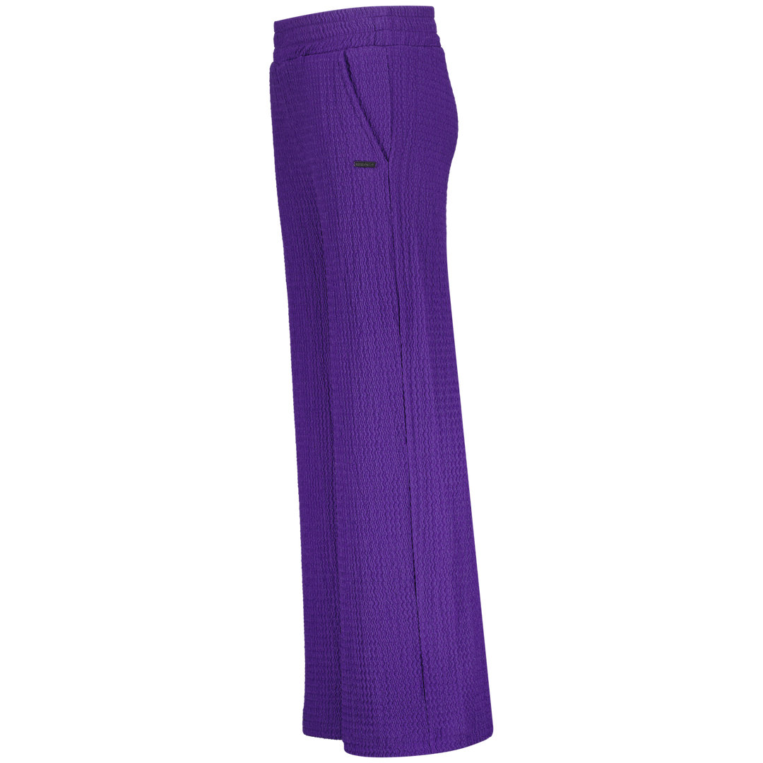 Broek Deep purple Wide leg
