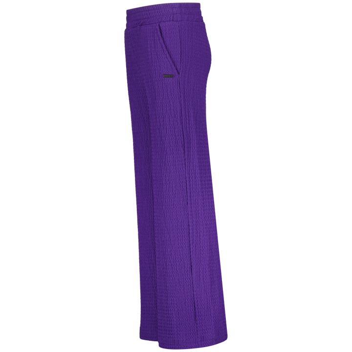 Broek Deep purple Wide leg
