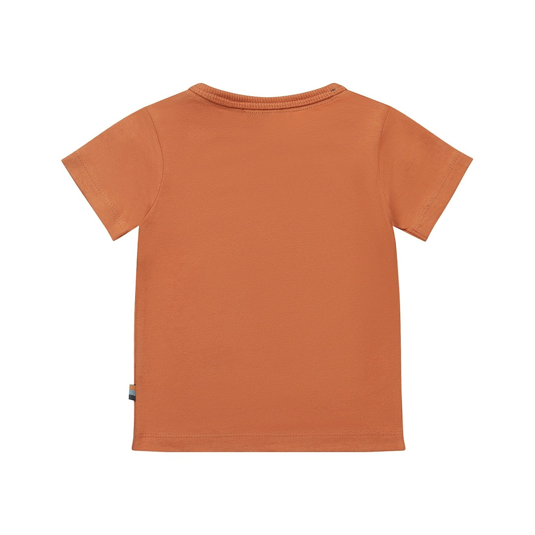 T - shirt Faded orange - R - ISLAND CREW