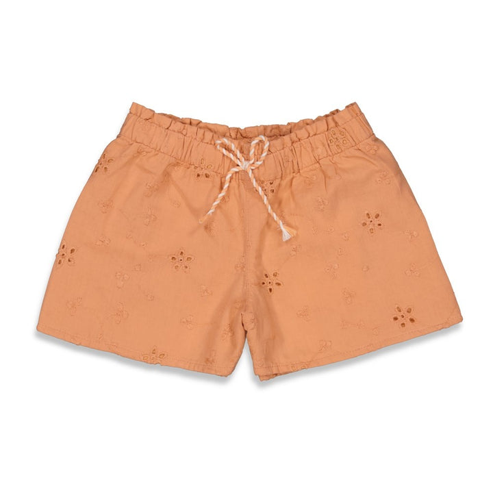Short broderie Perzik - Summer Denim