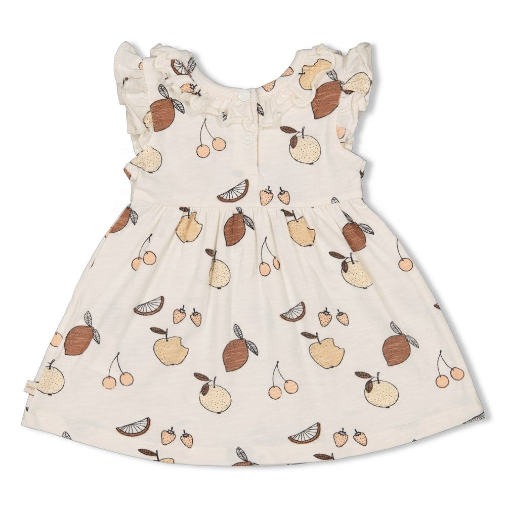 Jurk Offwhite - Cutie Fruity
