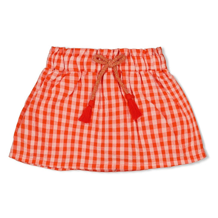 Geruite rok Rood - Berry Nice