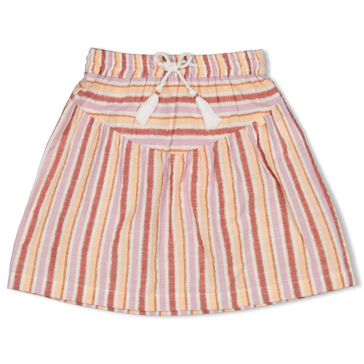 Rok streep Abrikoos - Sunny Side Up