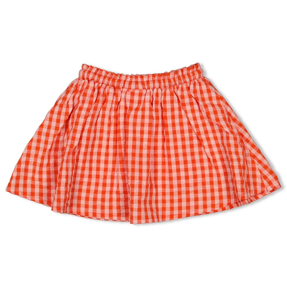 Geruite rok Rood - Berry Nice