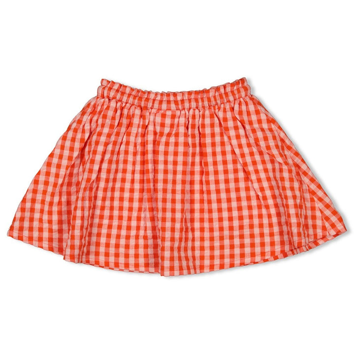 Geruite rok Rood - Berry Nice