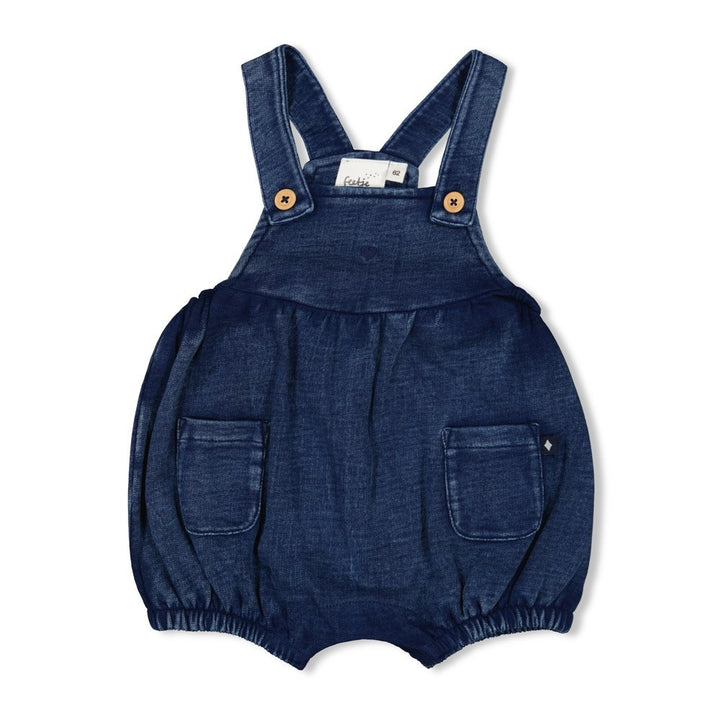 Tuinbroek kort denim Indigo - Summer Denims