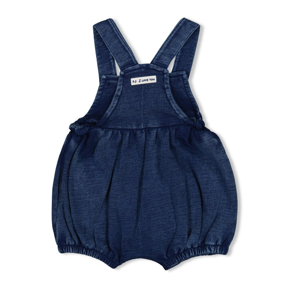 Tuinbroek kort denim Indigo - Summer Denims