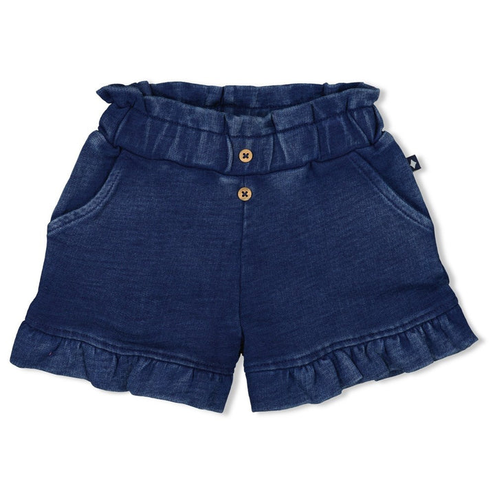 Short denim ruches Indigo - Summer Denims