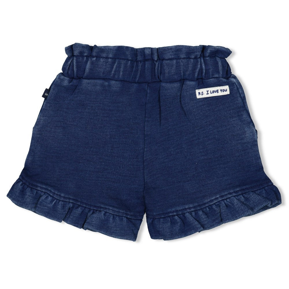 Short denim ruches Indigo - Summer Denims