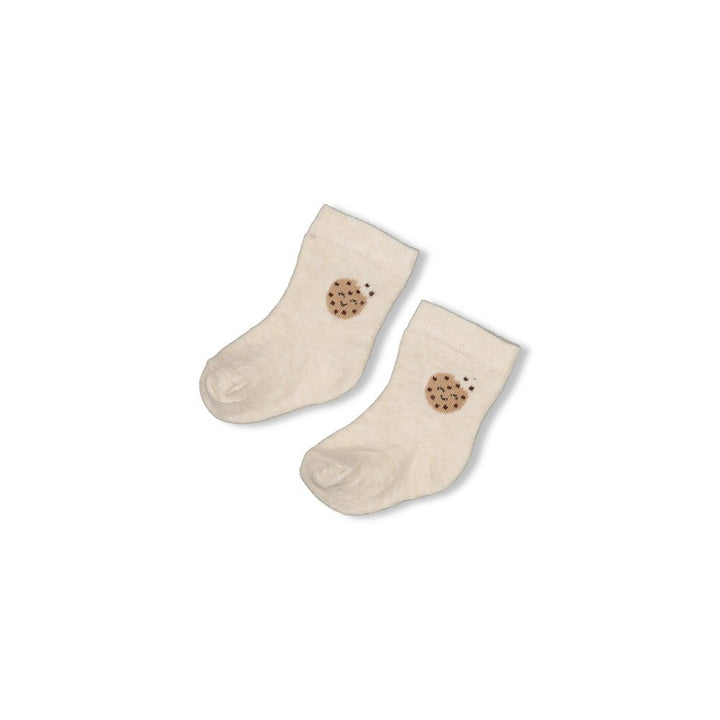 Socken Offwhite melange - Cute Cookie