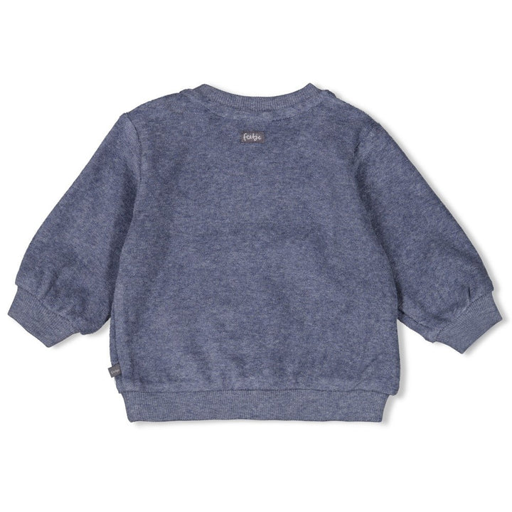 Sweater Indigo melange - Farm Life