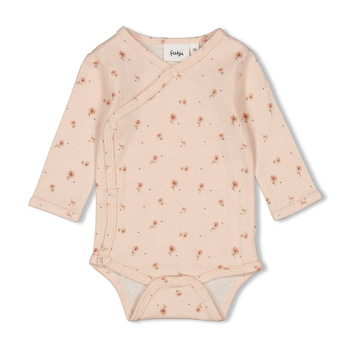 Wikkelromper l.Roze - Sweet Poppy