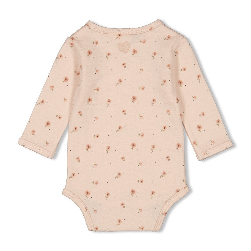 Wikkelromper l.Roze - Sweet Poppy