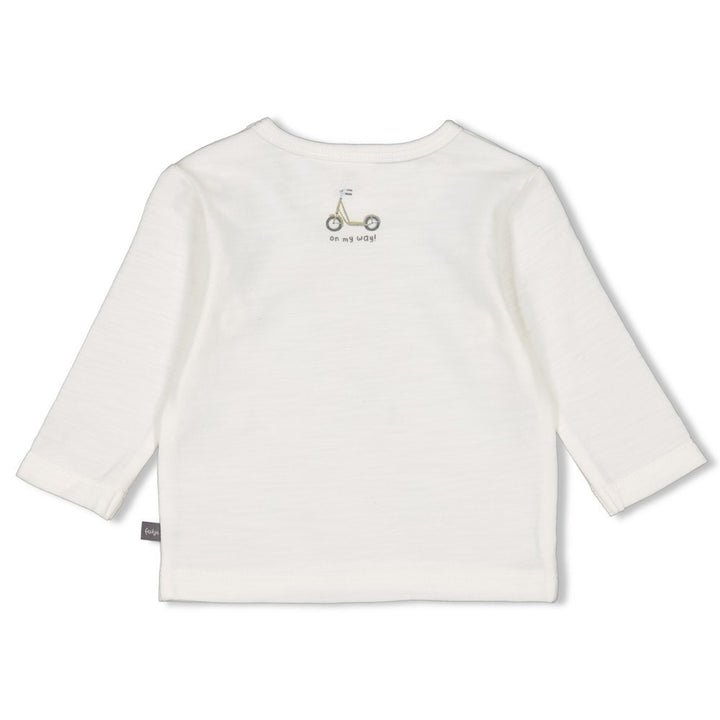 Langarmshirt Offwhite - Mini Abenteurer