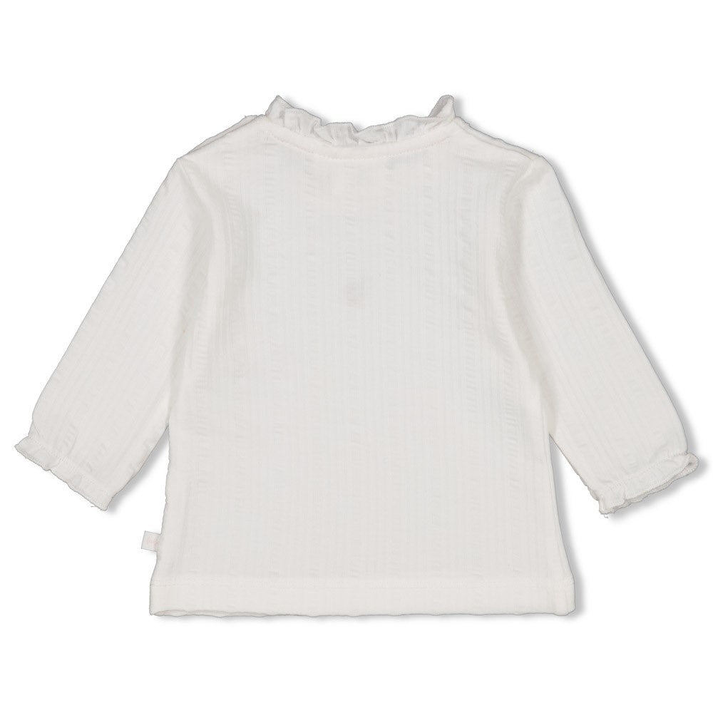 Langarmshirt Offwhite - Blossom