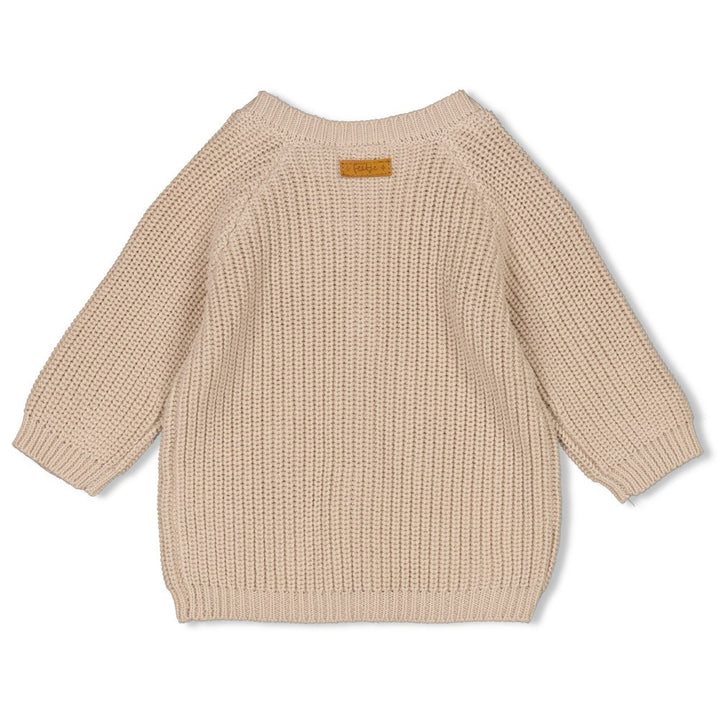 Strickweste Taupe - Turtelly Cool