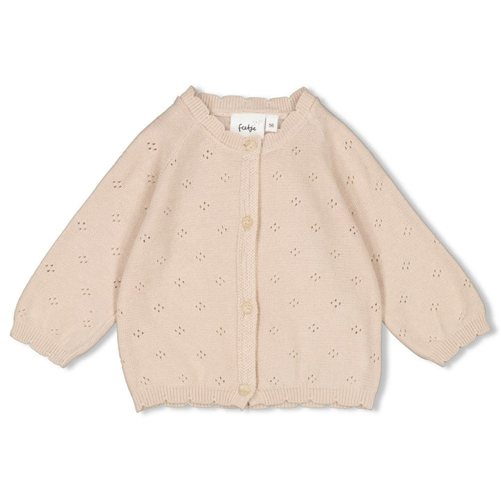 Vestje gebreid Zand - Starfish Wishes