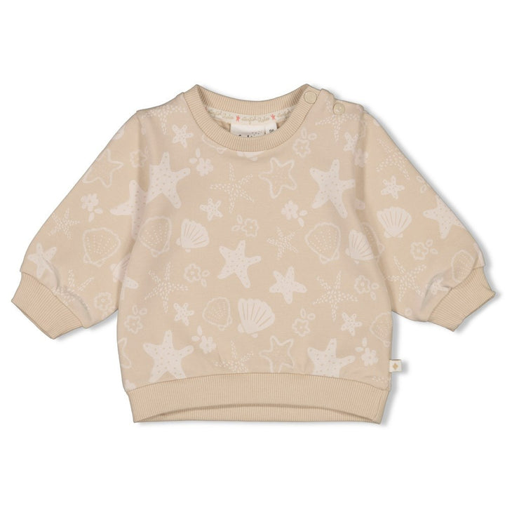 Pullover Zand - Starfish Wishes