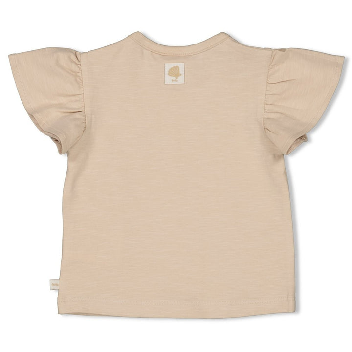 T - shirt ruches Zand - Starfish Wishes