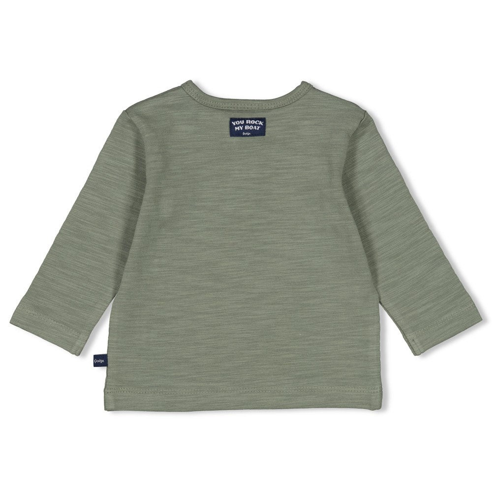 Longsleeve Groen - Rock My Boat