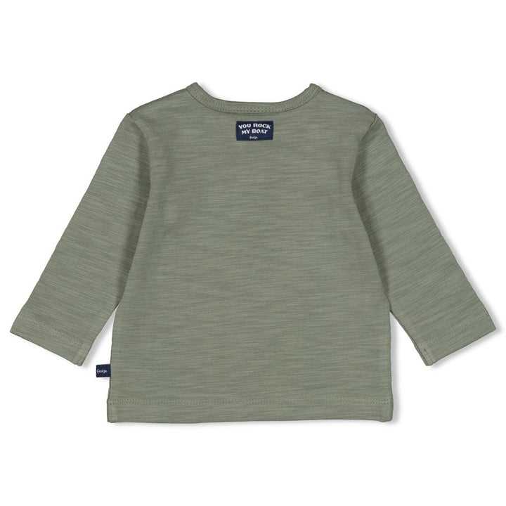 Longsleeve Groen - Rock My Boat