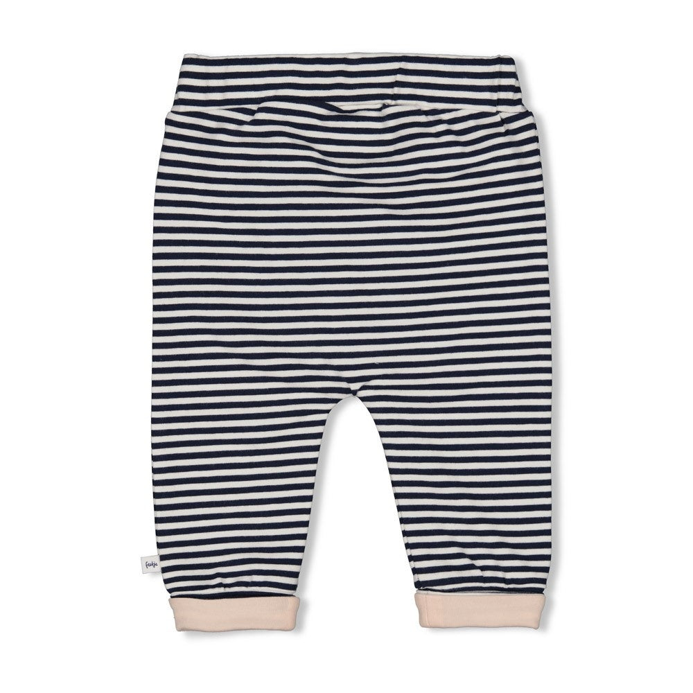 Broek streep Marine - Mon Cheri