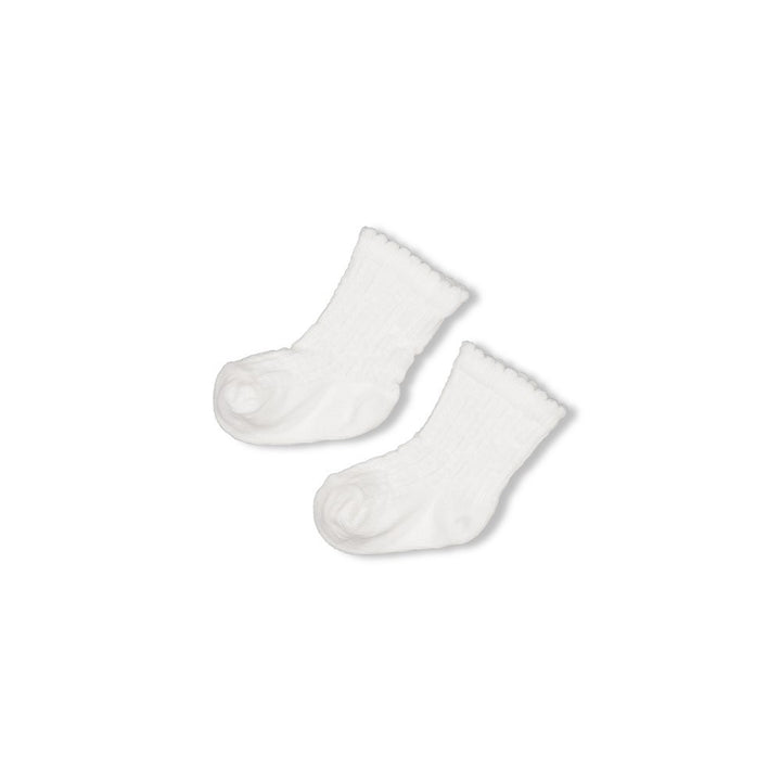 Socken Offwhite - Blumenfeld
