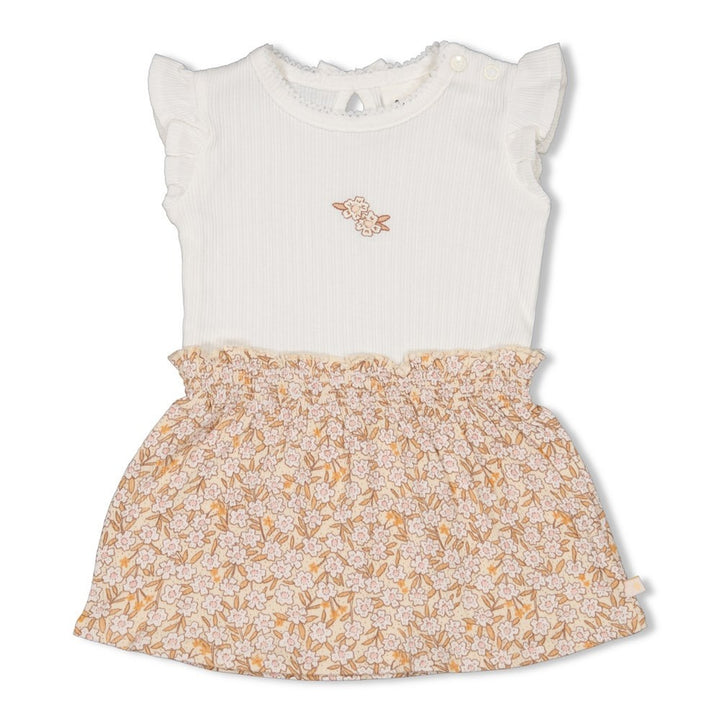Jurk Creme - Flower Field