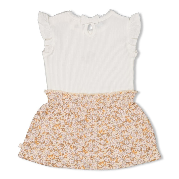 Jurk Creme - Flower Field