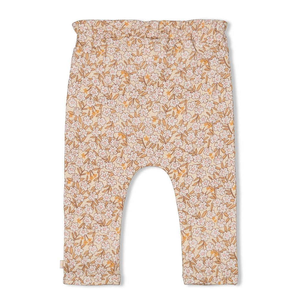 Hose Creme - Flower Field