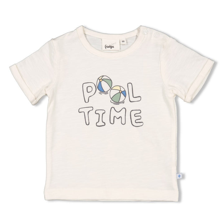 T-Shirt Offwhite - Poolzeit